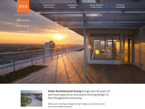 Hicks Architectural Group – Website