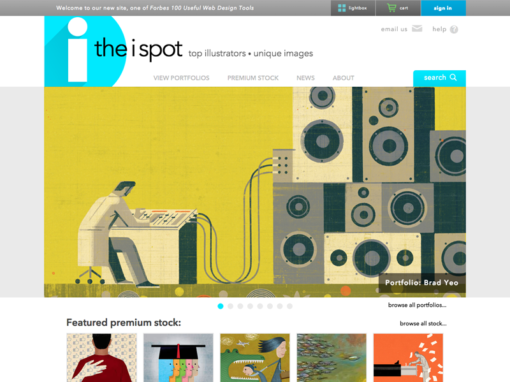 The i Spot – Branding & Website